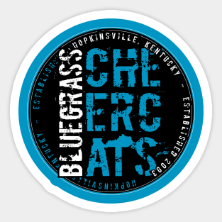 Bluegrass Circle Throwback Sticker